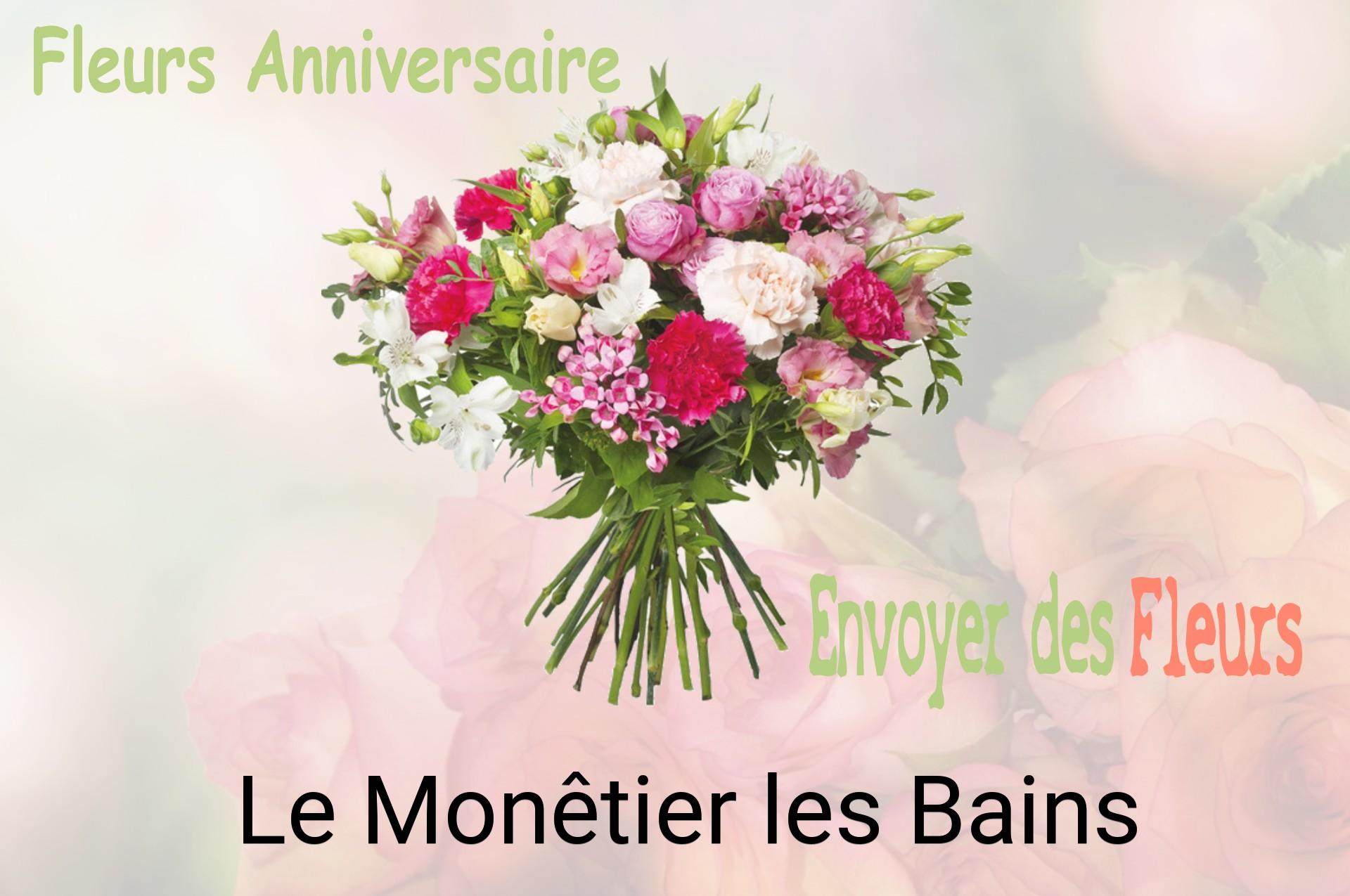 Bouquet de fleurs d’anniversaire livré à Le Monêtier-les-Bains